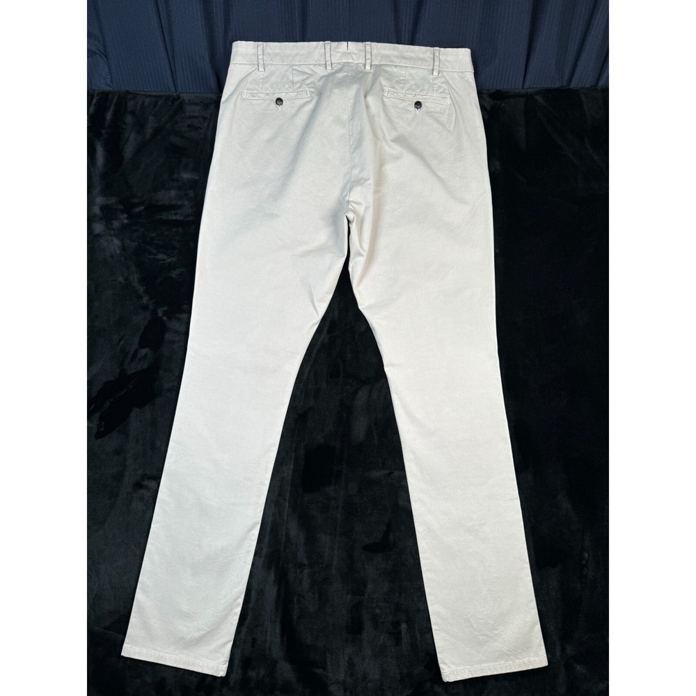 NEW Peter Millar Chino Pants Men's 40 Fits 40x36 Beige Stretch Mid Rise Straight - Picture 2 of 16